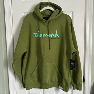 NWT Diamond Supply Co. Limited Edition Space Jam Box Hoody Military Green Large